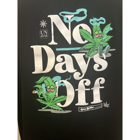 Other - Undrtd‎ T Shirt Stay Rollin' Awesome Graphics On Back 3xl Black